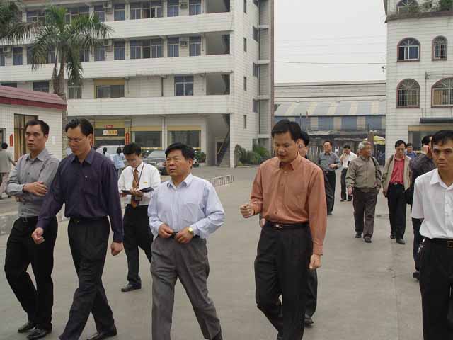 中国有色金属协会莅临我公司旅行指导