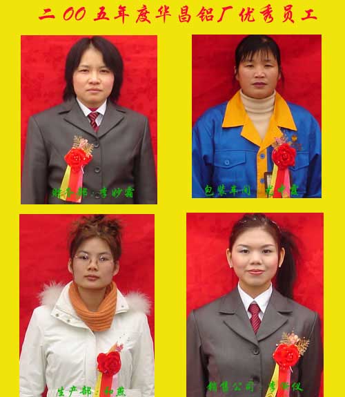 2005年度，，，mg冰球突破铝厂优异员工及优异通迅员