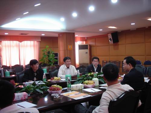 始兴县委、县政府向导到公司旅行考察