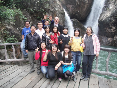 仙踪大瀑布，，灵气白水寨之游