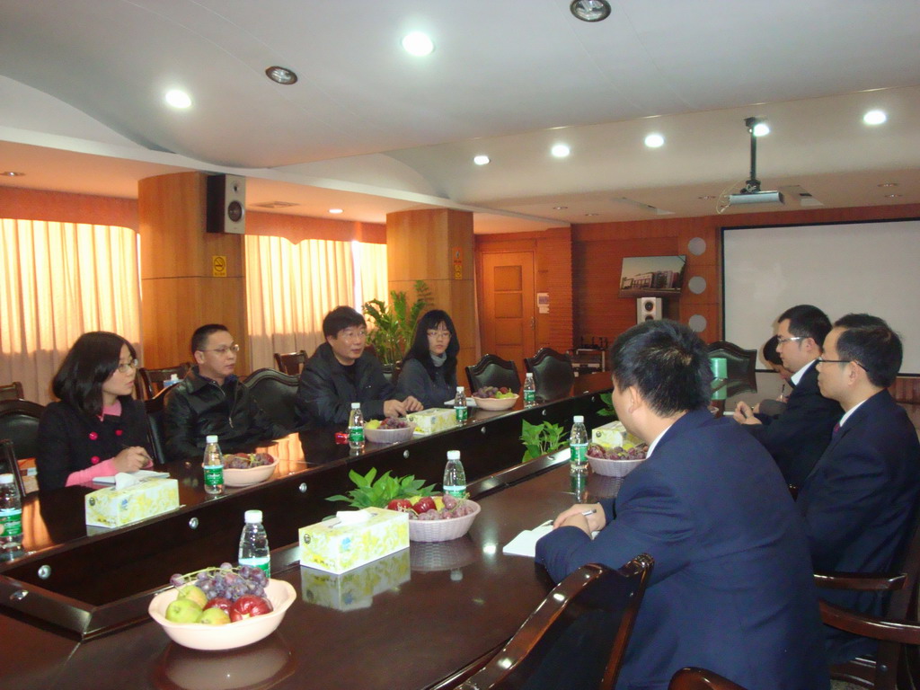 国家修建行业生产力增进中心向导到我司旅行考察