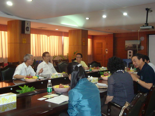 佛山市科技局向导到我公司考察