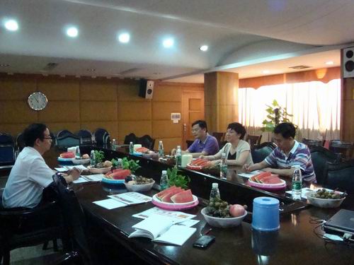 南海区工商局严副局长等向导到我司调研