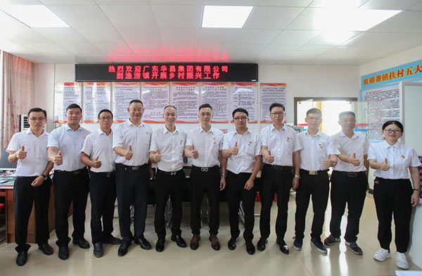 南海区驻渔涝镇帮扶村事情队