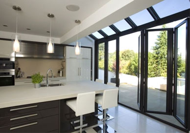 厨房折叠门优弱点，，，，你知道几点?